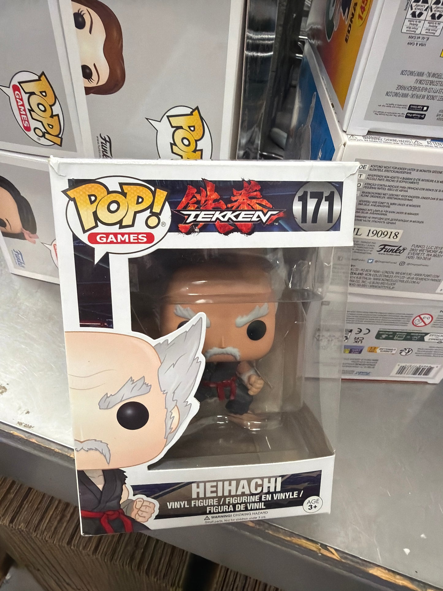 Tekken Heihachi 171 Funko Pop! Vinyl figure video games