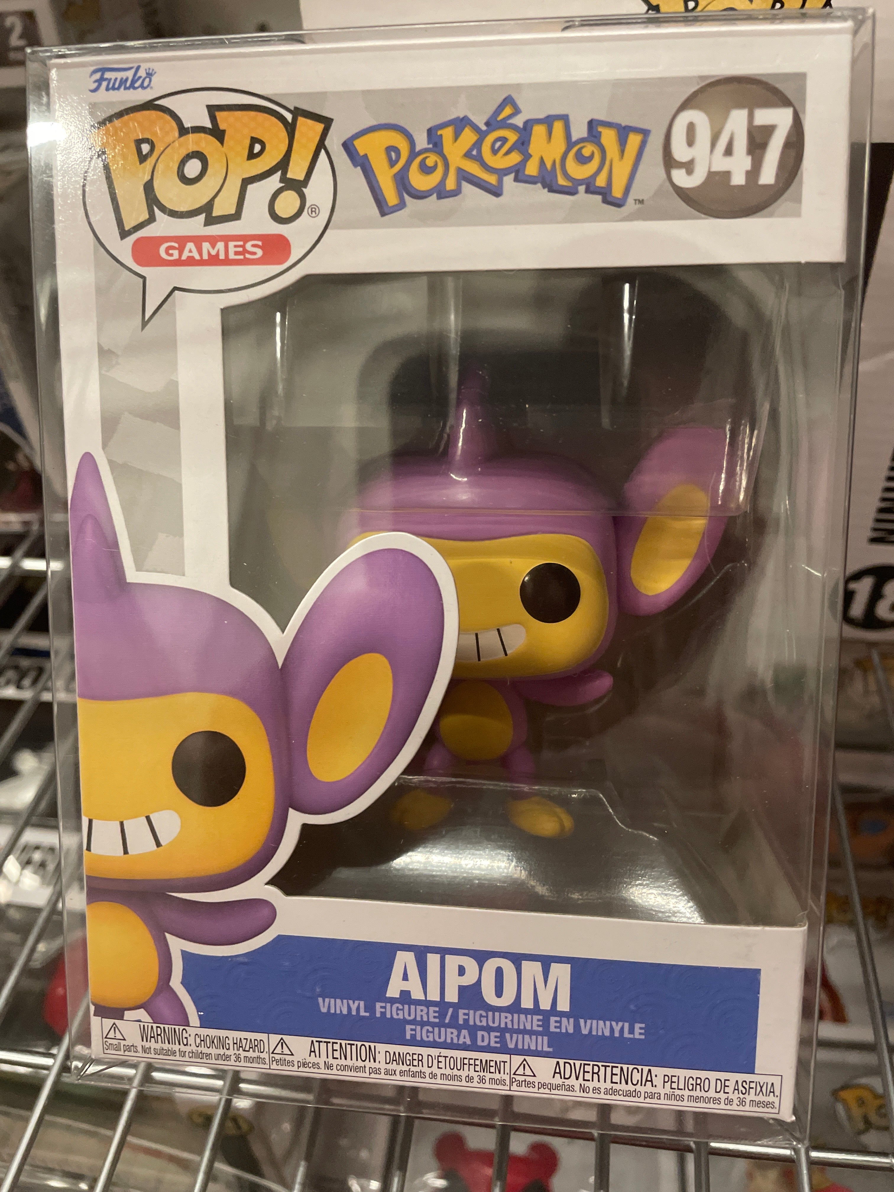 Figurine Funko Pop Capumain Aipom 947 Pokemon