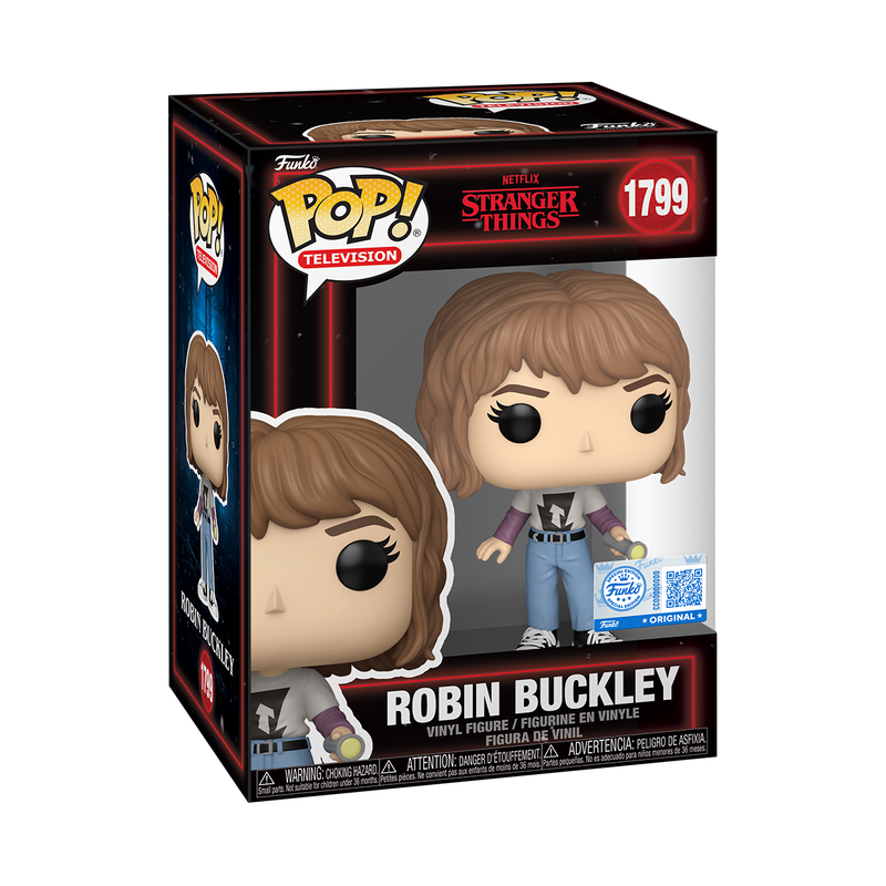 Stranger Things 5 Robin with Flashlight 1799 Funko Pop! Vinyl Figure television
