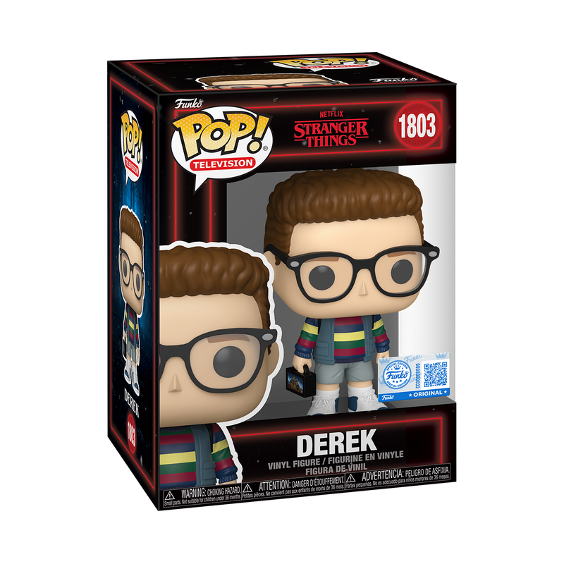 Stranger Things 5 Derek Turnbow 1803 Funko Pop! Vinyl Figure television