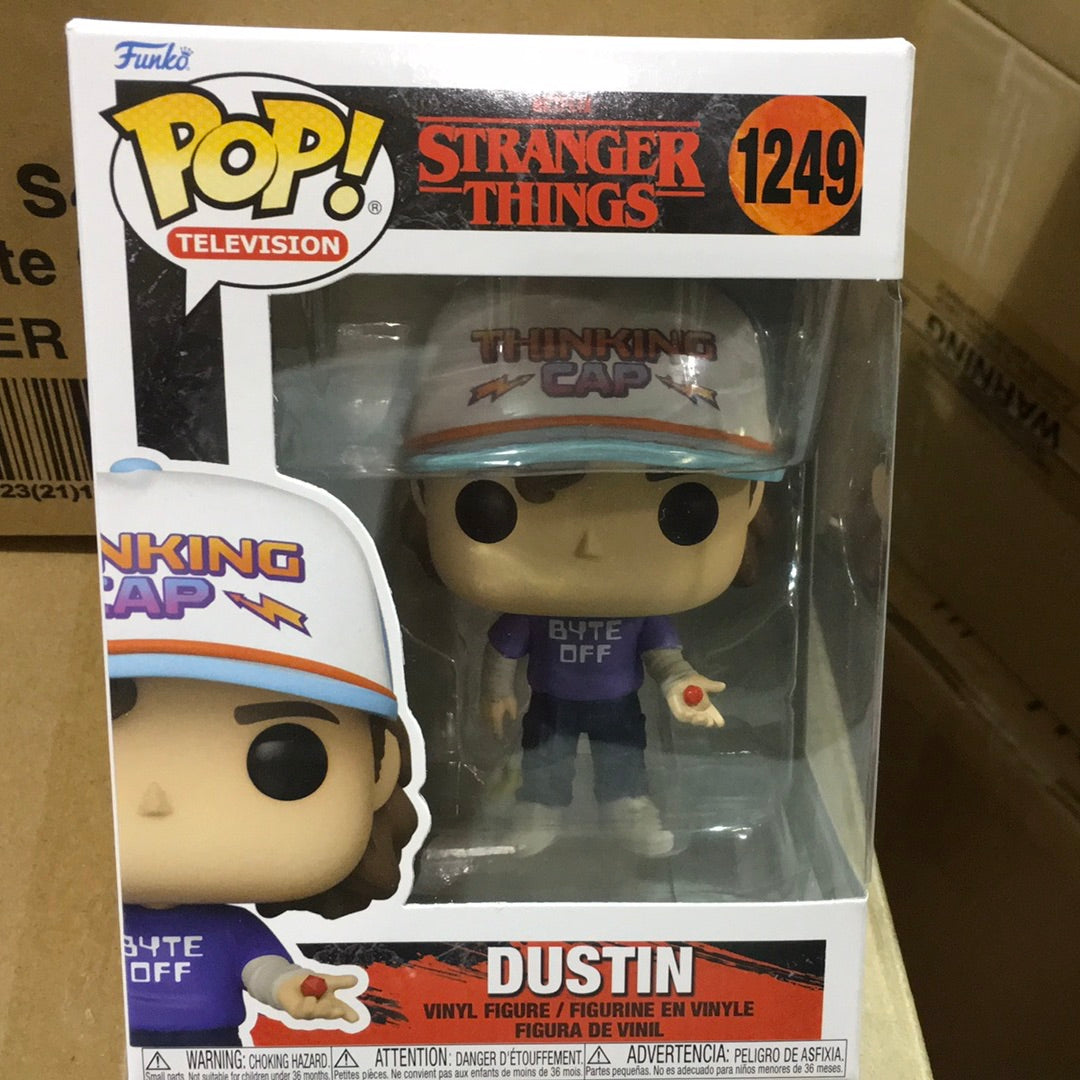 Stranger things Dustin byte off exclusive 1249 - Funko Pop! Vinyl Figure
