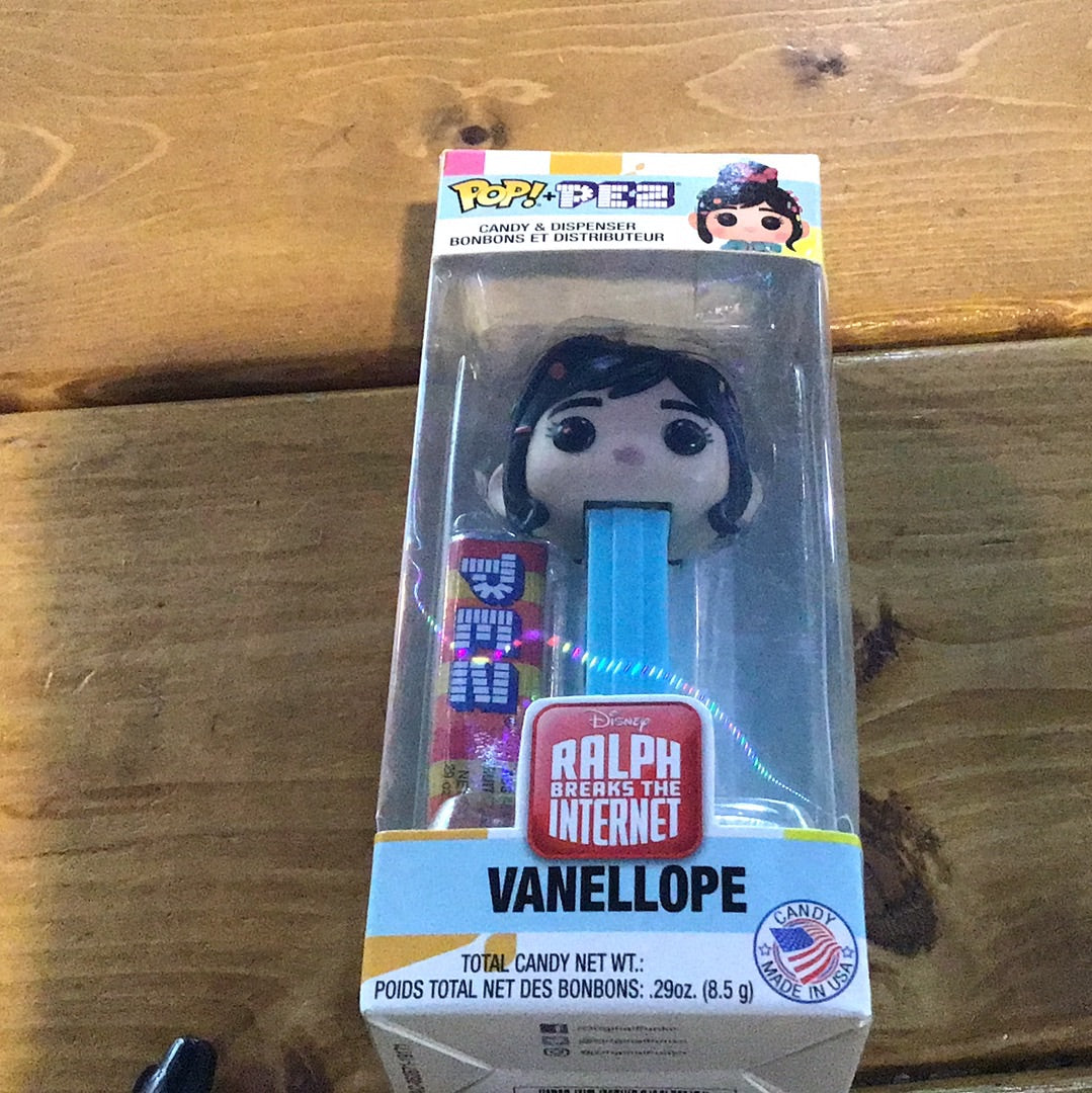 Pez Dispenser - Ralph Breaks the Internet- Vanellope Funko pop vinyl figure