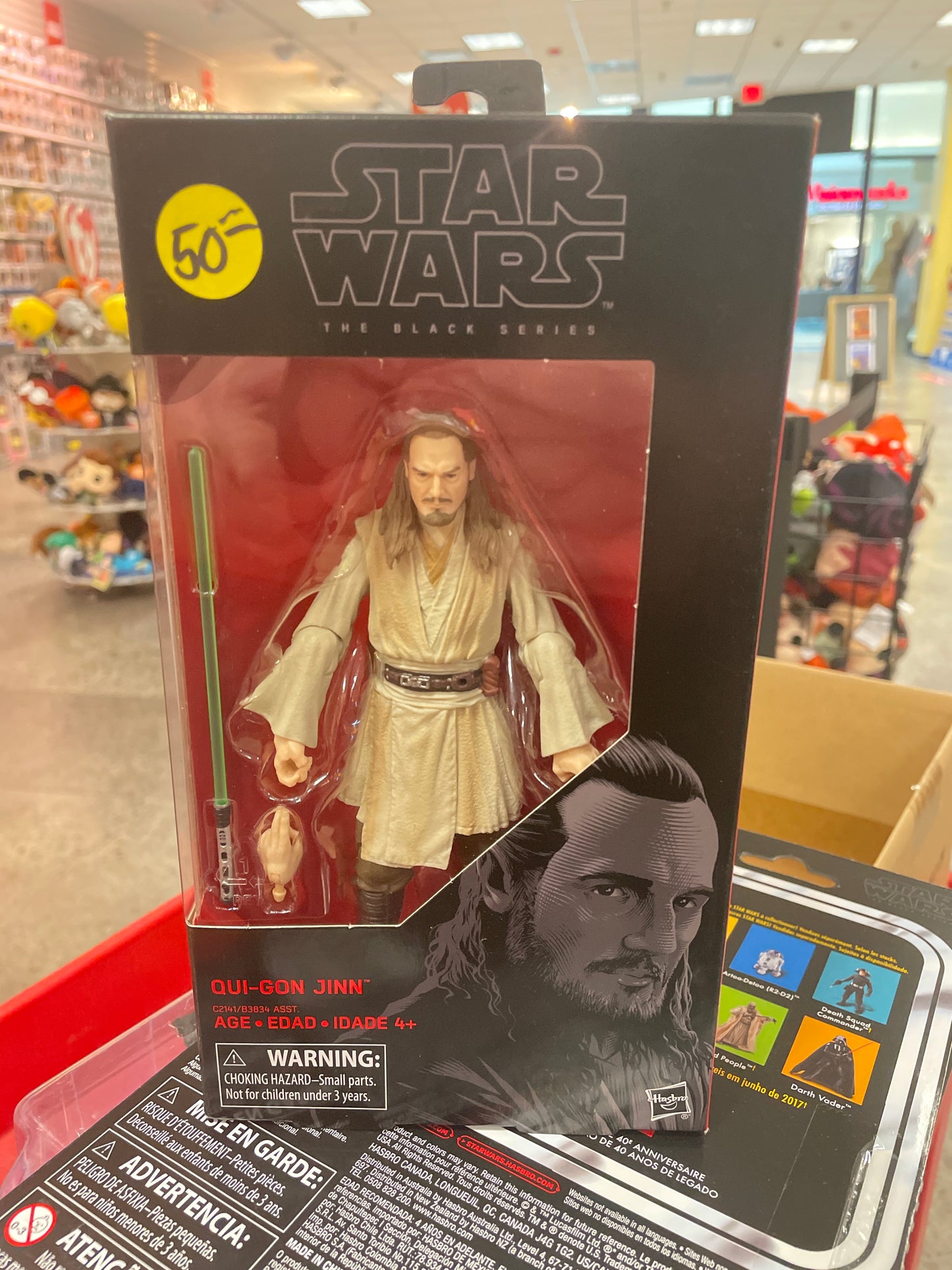 Star Wars Qui-Gon Jinn 40 Black Series Action Figure
