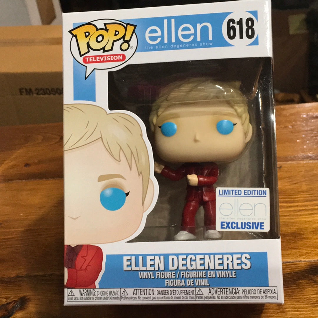 Ellen Degeneres 618 Funko Pop! Vinyl figure icons