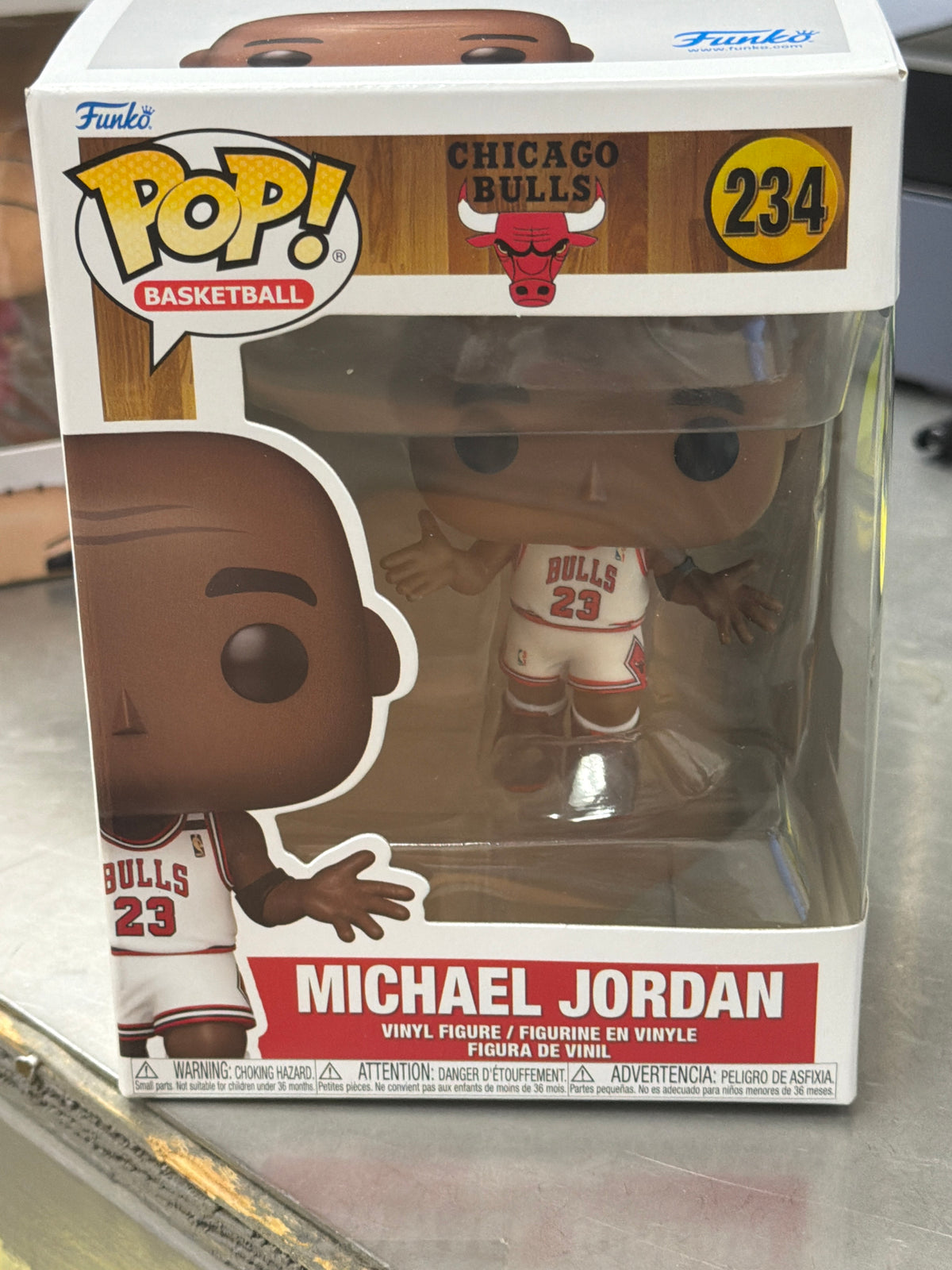NBA Michael Jordan Shrug 234 Funko Pop! Vinyl figure sports