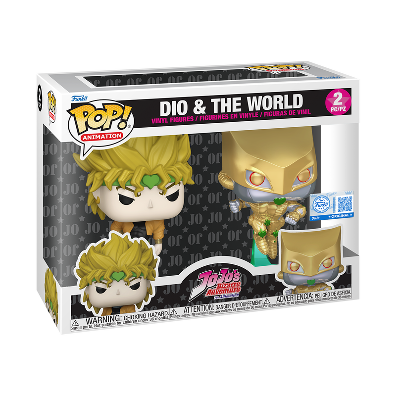 DanDaDan Dio and the World 2 pack Funko Pop! Vinyl figure anime