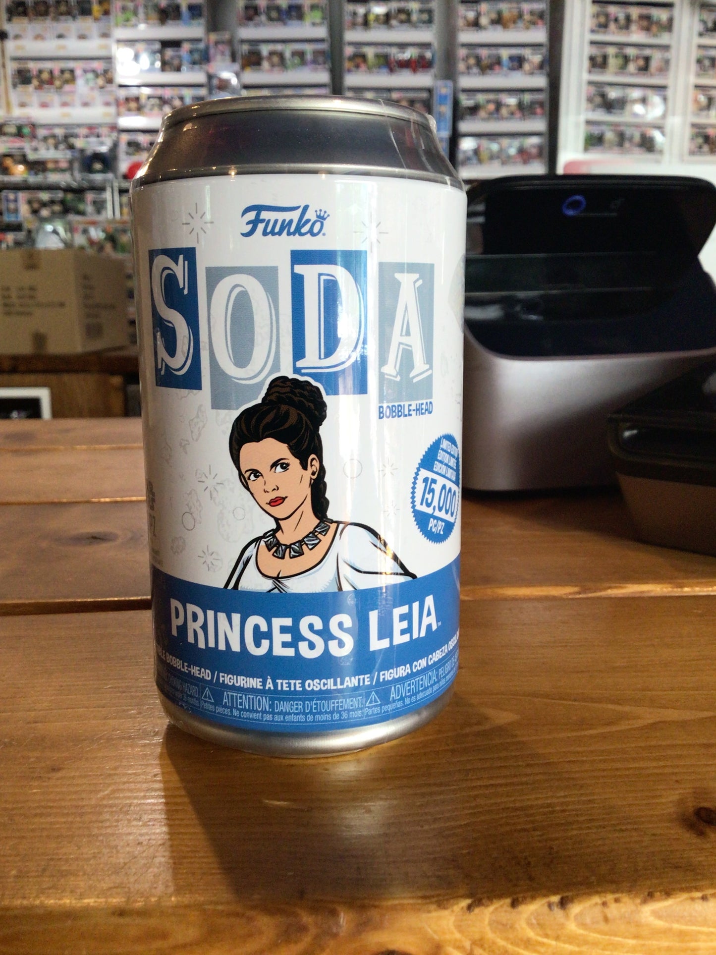 Star Wars Princess Leia Funko Mystery Soda Figure