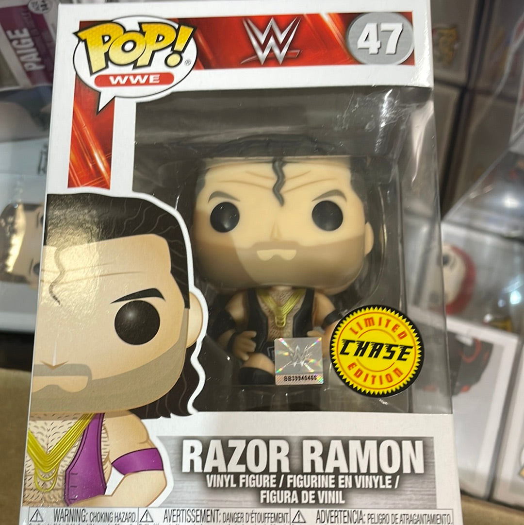 WWE - Razor Ramon #47 (Pink Tights) Funko Pop Vinyl Figure (sports)
