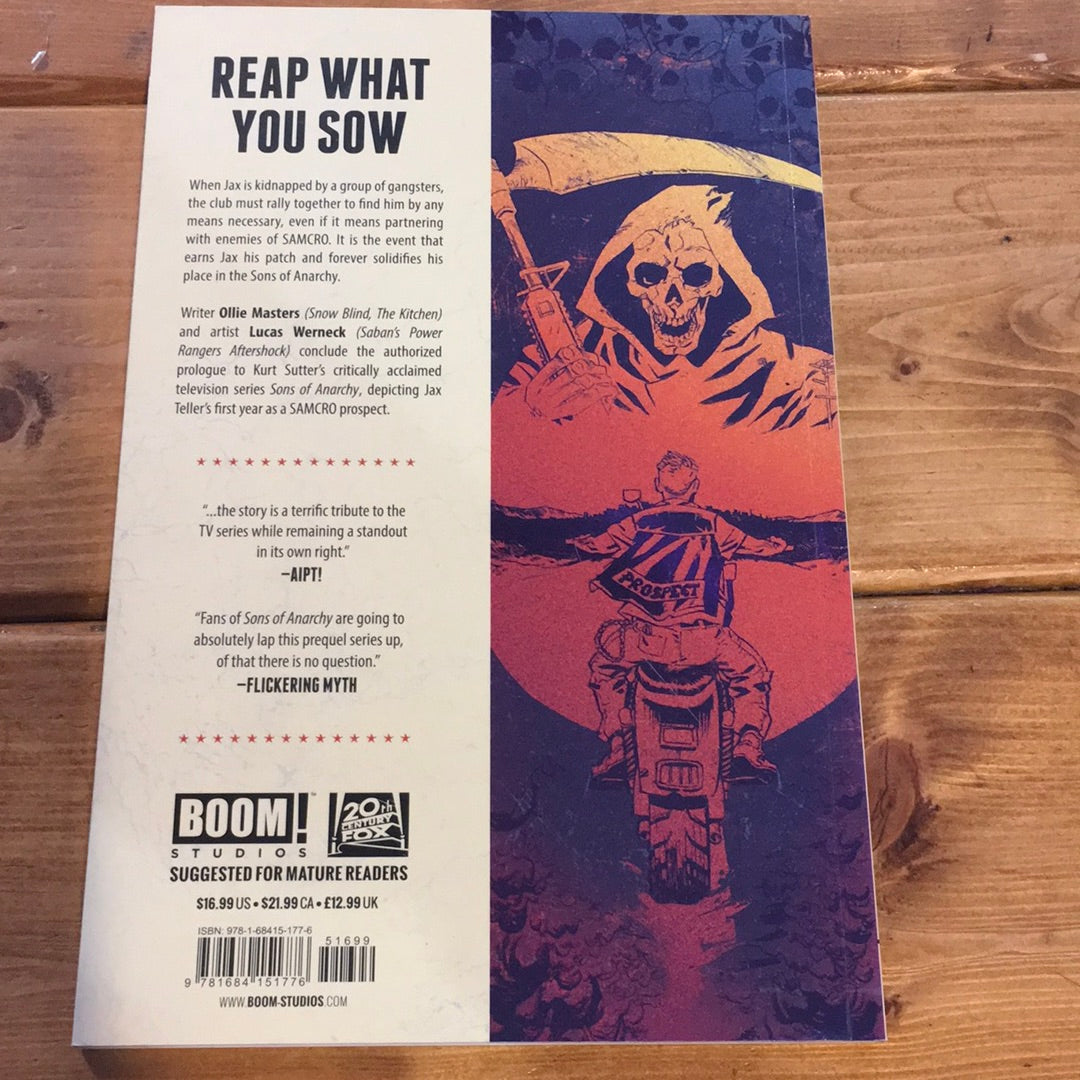 Boom! - Sons of Anarchy Redwood Original Volume Three - Graphic Novel