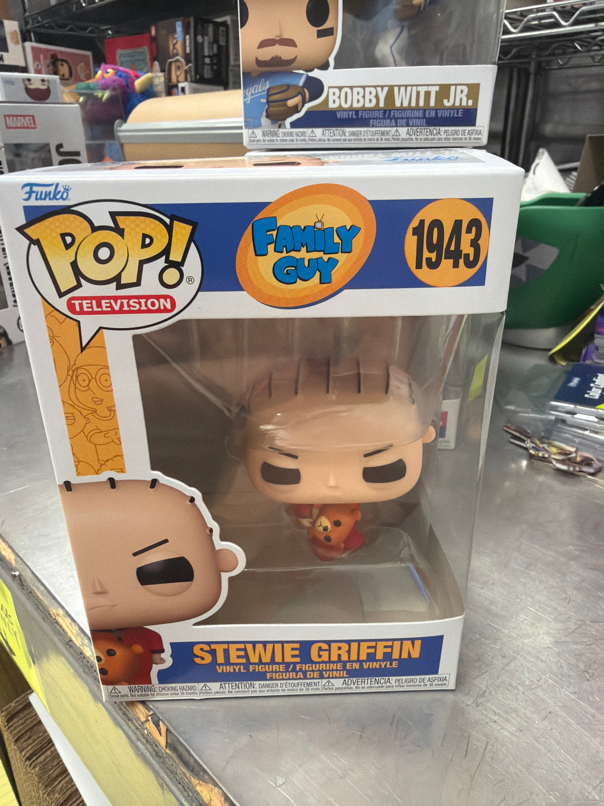 Family Guy Stewie Griffin 1943 Funko Pop! Vinyl figure cartoon