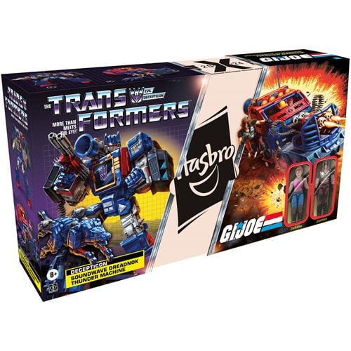 Transformers x G.I. Joe Collaborative - Mash-Up Soundwave Dreadnok Thunder Machine, Zartan and Zarana