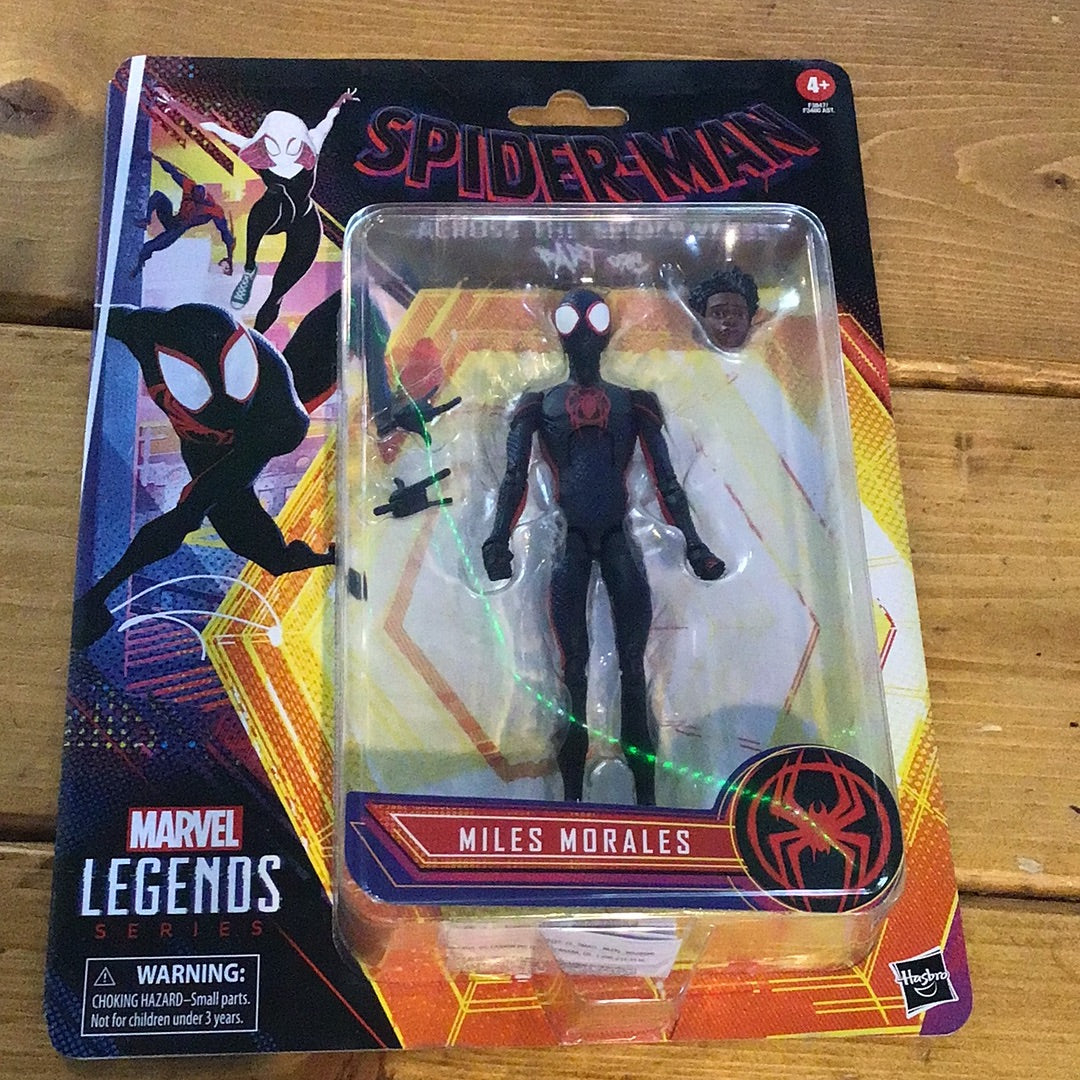 Marvel Spiderman across the spiderverse Miles Morales Legends Series Action Figure
