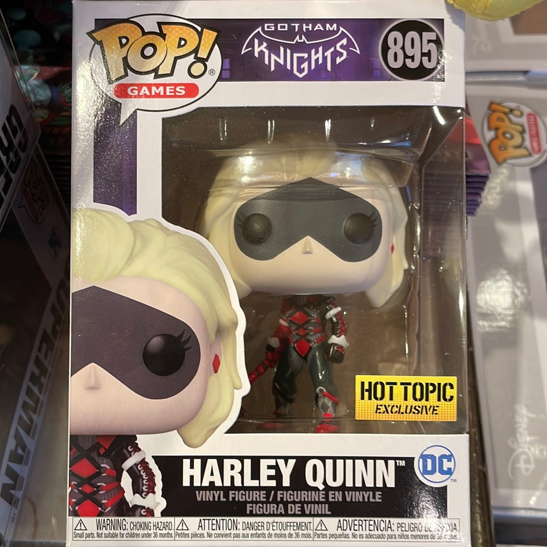 Gotham knights harley quinn exclusive 895 Funko Pop! Vinyl figure