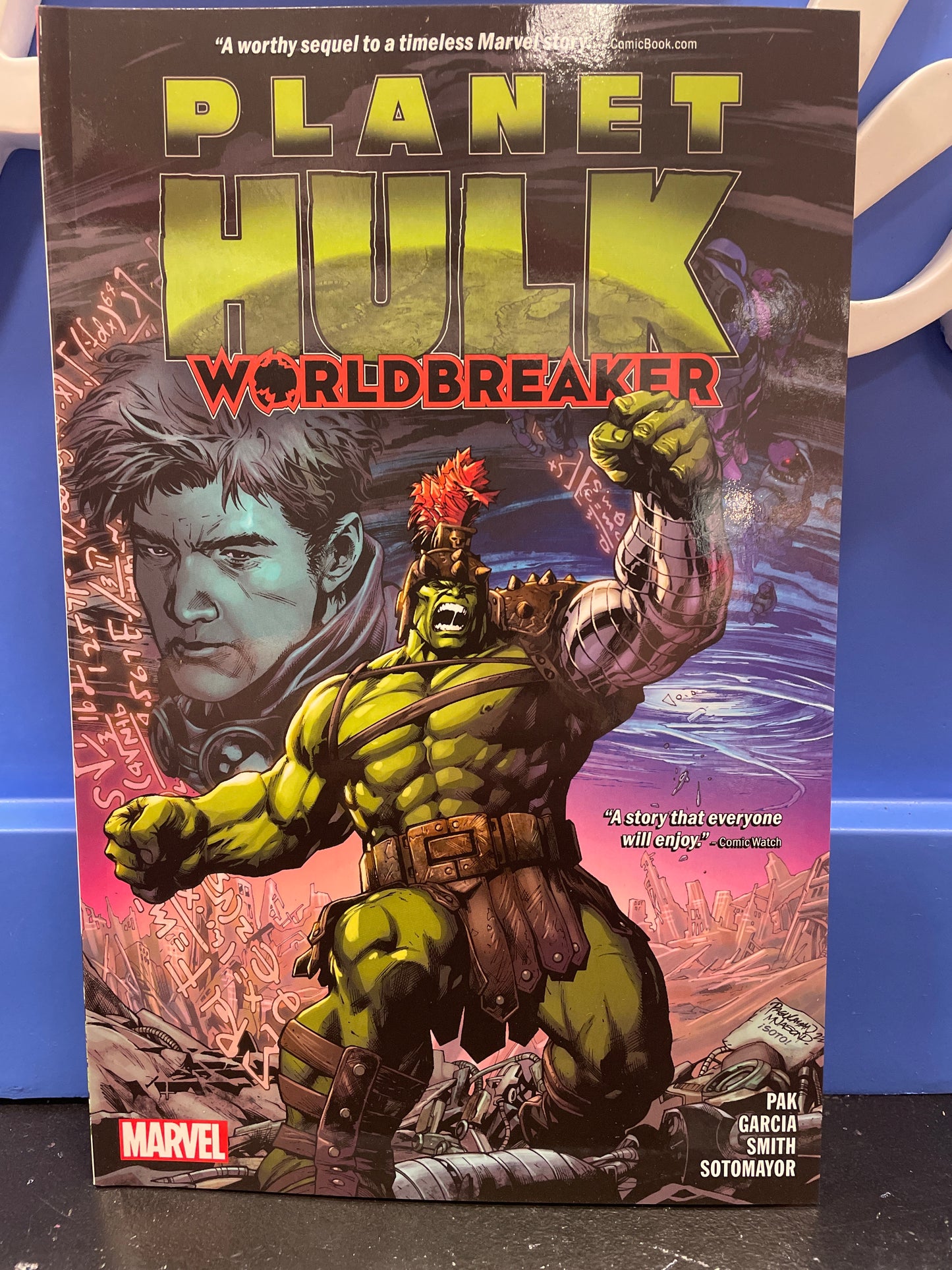 Planet Hulk graphic novels by Marvel