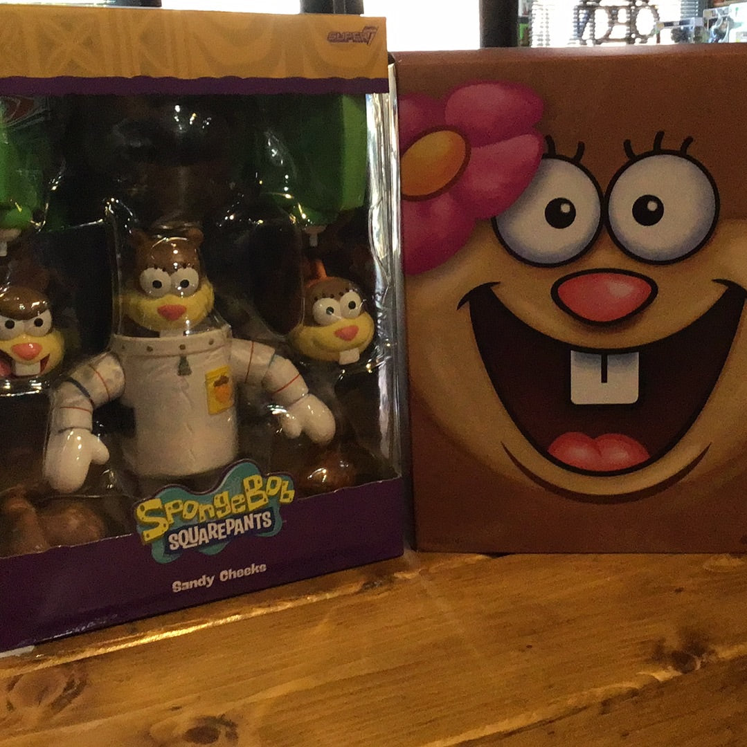 SpongeBob Sandy cheeks Super 7 Ultimates Action Figure
