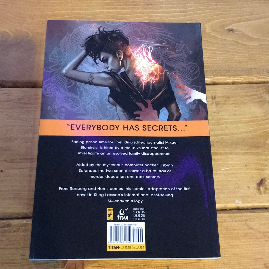 Titan Comics - The Girl with the Dragon Tattoo - Graphic Novel