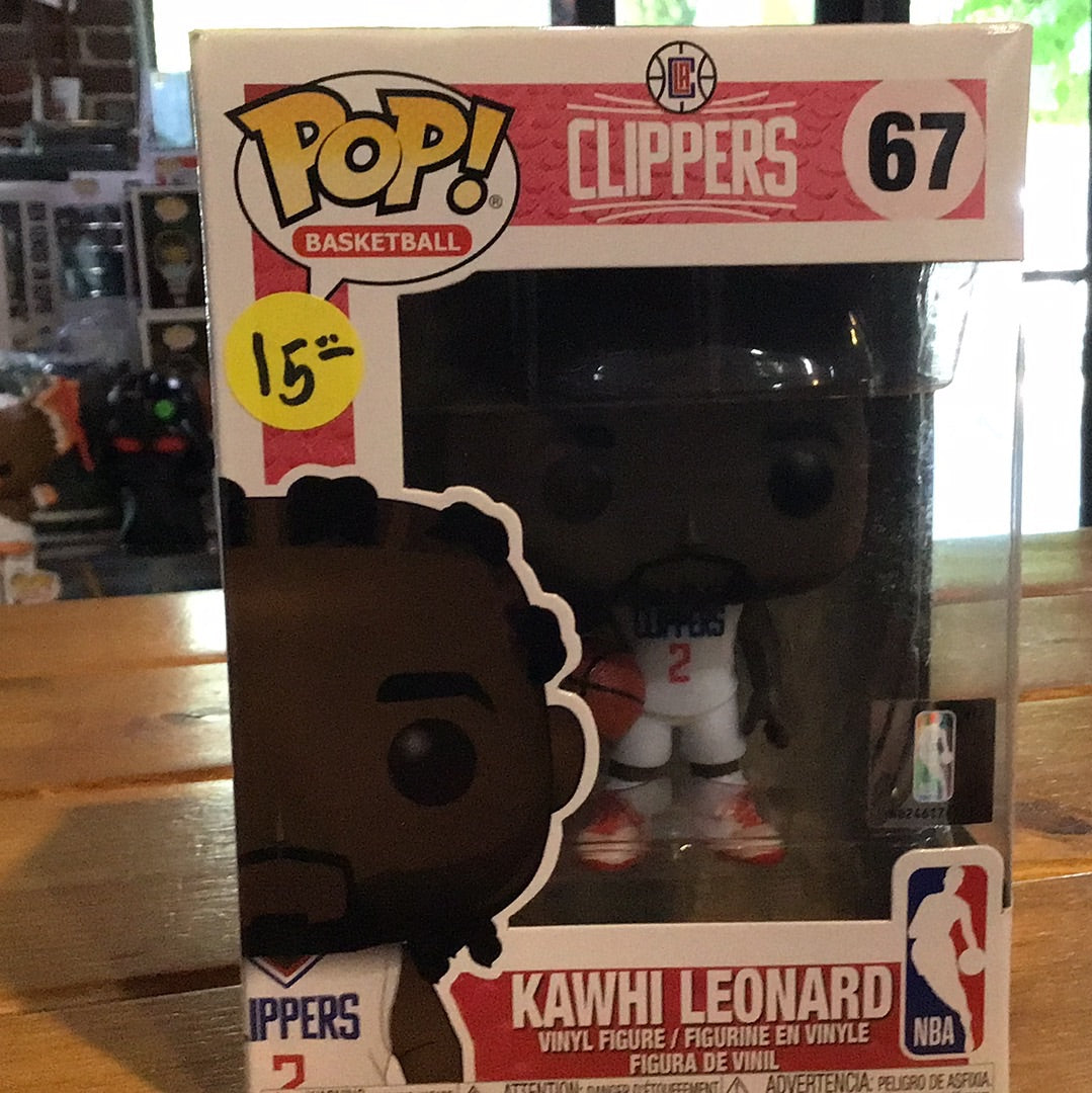 NBA Clippers Kawhi Leonard #67 Funko Pop! Vinyl figure sports