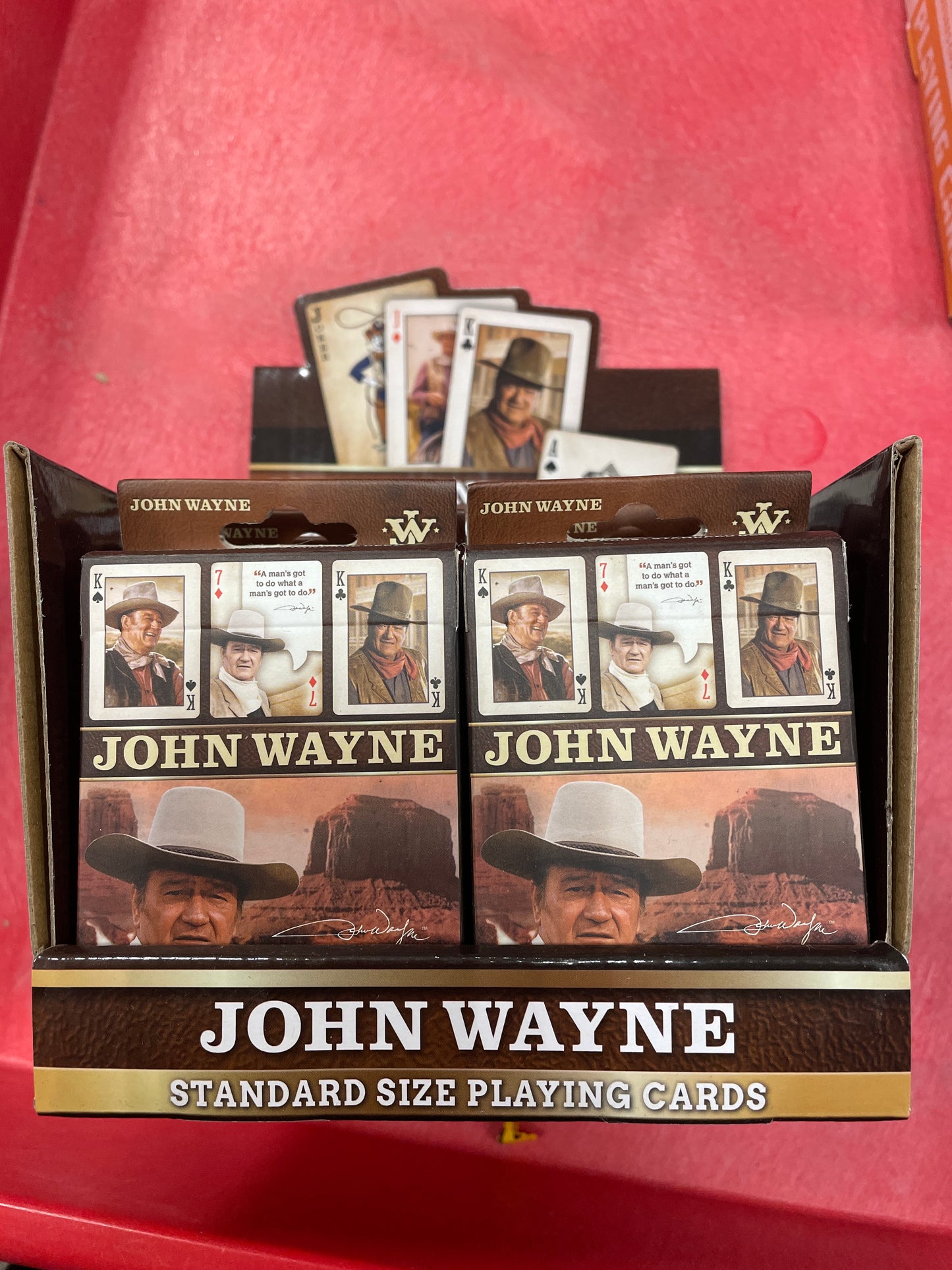 John Wayne Playing Cards