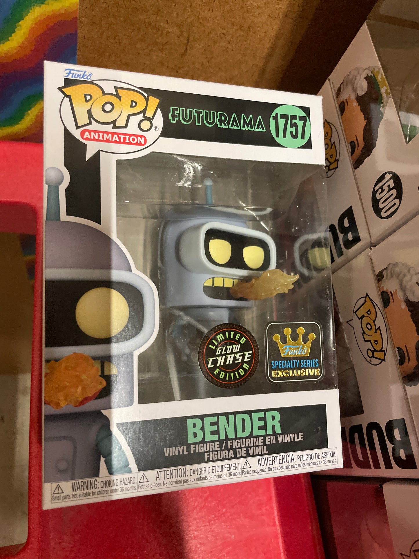 Futurama Bender (Burping) exclusive 1757 Funko Pop! Vinyl Figure cartoon
