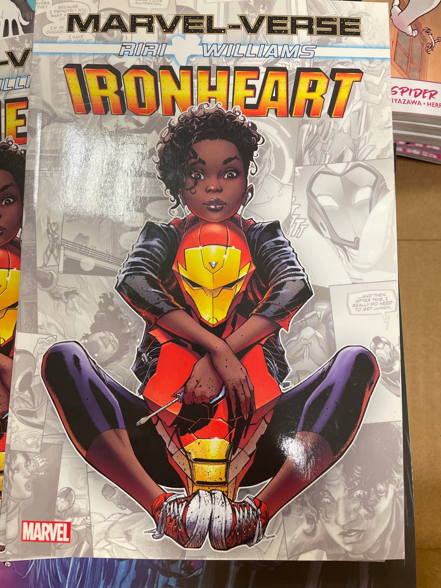 Marvel-verse Ironheart graphic novel
