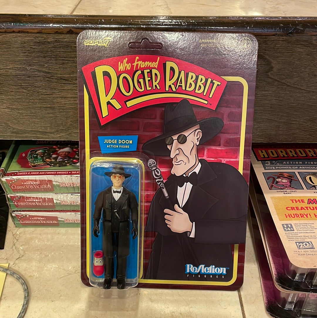 Super7 Who Framed Roger Rabbit : Judge Doom Reaction