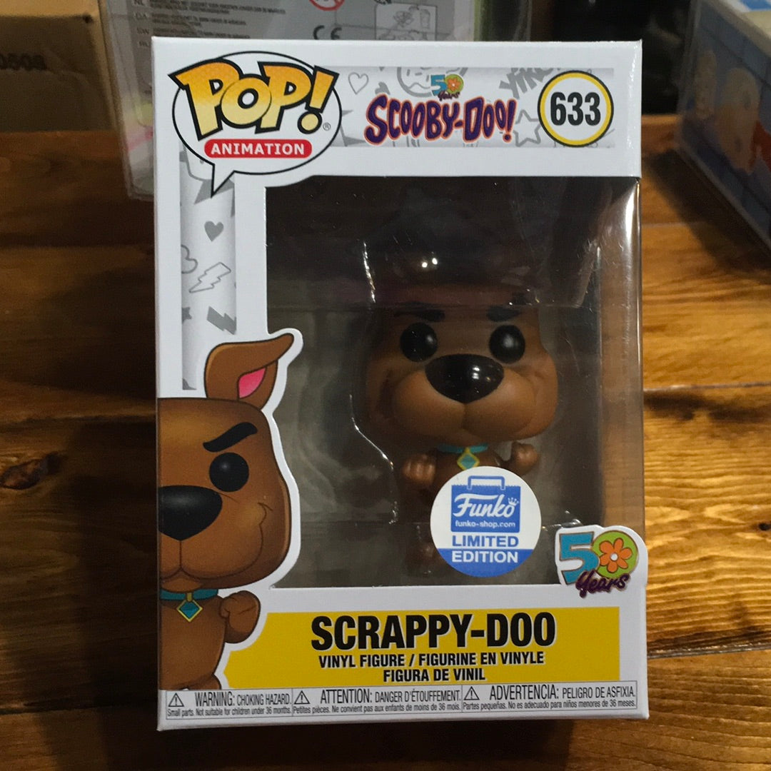 Scooby-Doo Scrappy Doo 633 exclusive Funko Pop! Vinyl figure exclusive cartoon