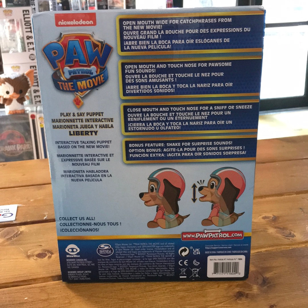 Paw Patrol The Movie Play & Set Puppet - Liberty
