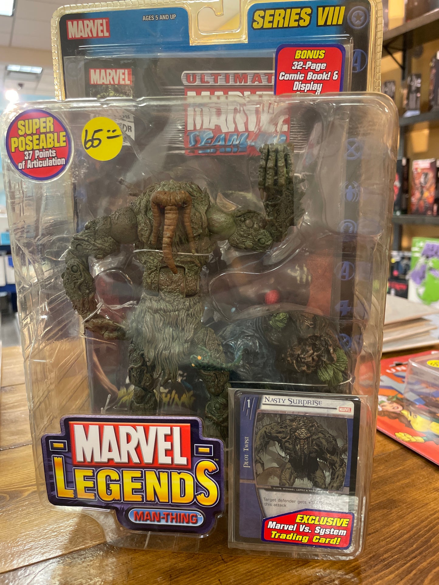 Marvel Legends Man Thing variant series 8 Toy Biz