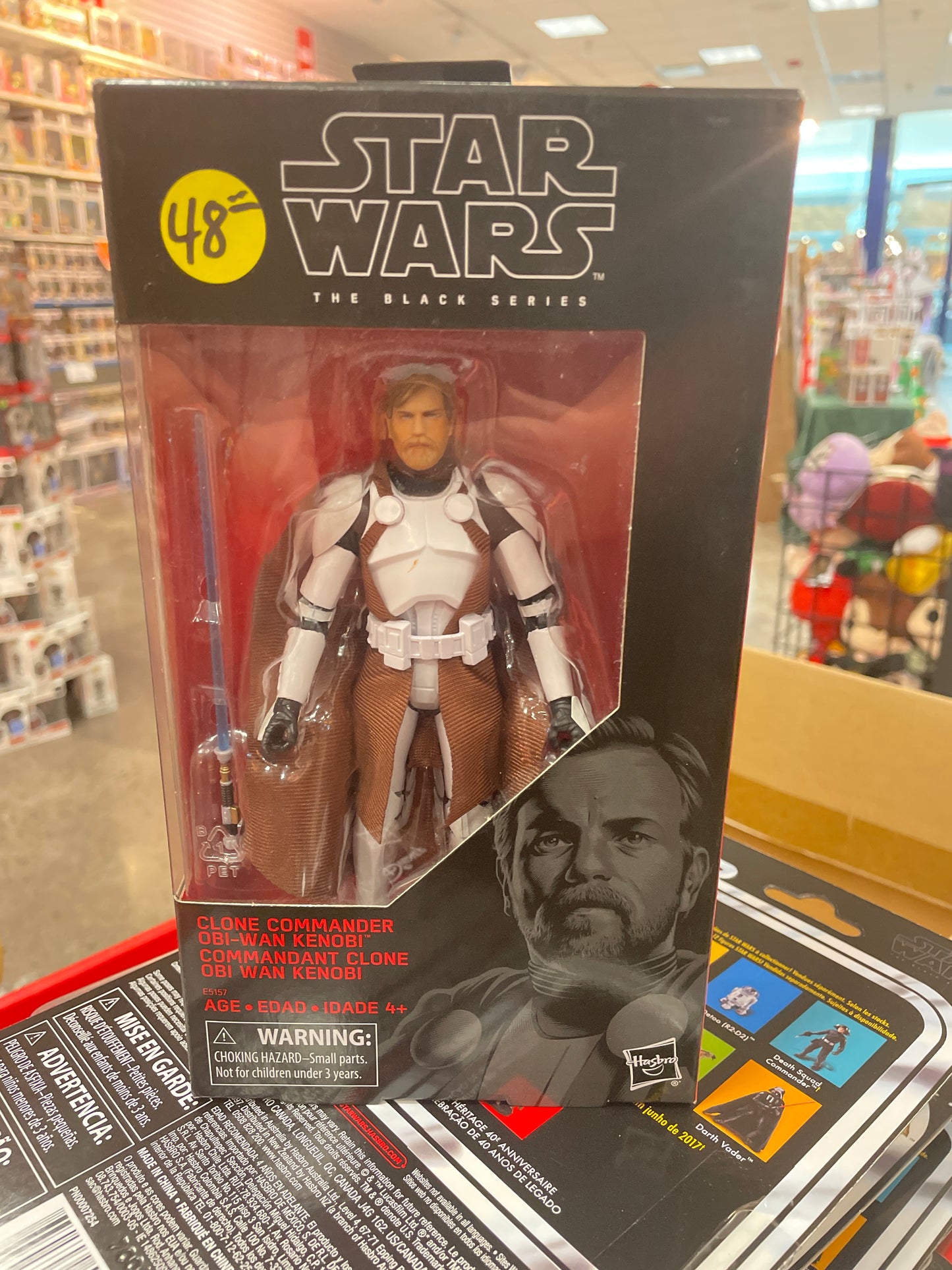 Star Wars Clone Commander Obi Wan Kenobi Black Series Action Figure
