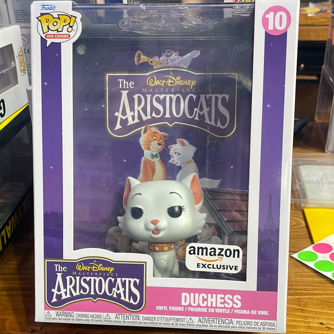 Disney Aristocats exclusive #10 funko pop vinyl figure VHS cover