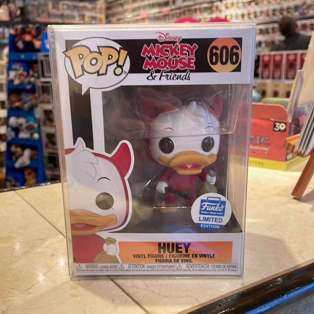 Funko Pop! Disney: Mickey Mouse and Friends Funko Shop Exclusive Huey #606