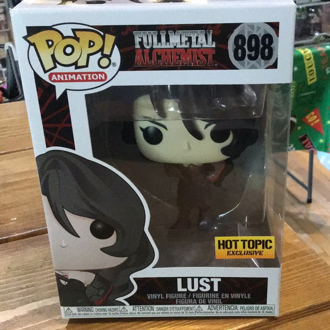 Fullmetal alchemist Lust exclusive 898 Funko Pop! Vinyl Figure anime