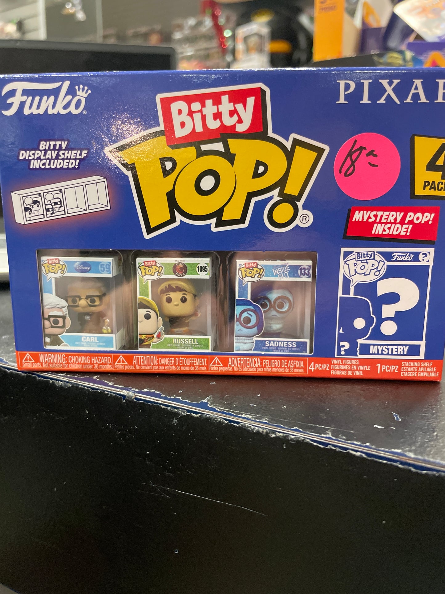 Pixar Bitty Pop - Carl Set (Disney)