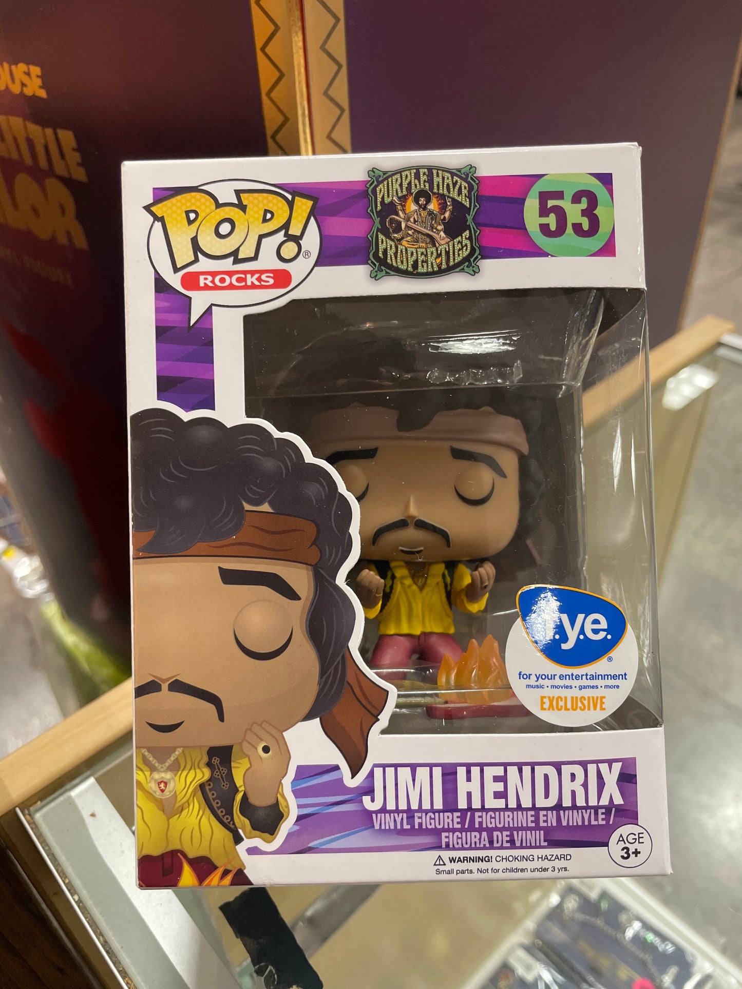 Jimi Hendrix 53 exclusive- Funko Pop! Vinyl figure rocks