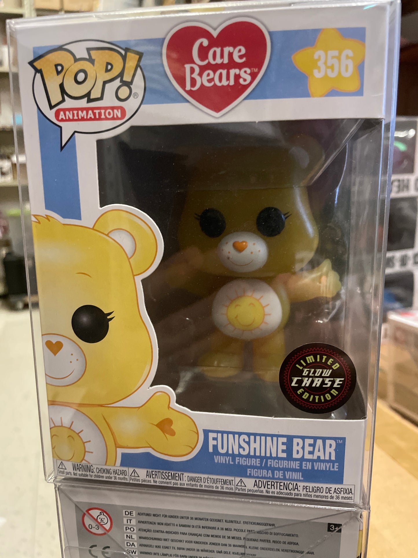 Care Bears Funshine Bear Funko Pop! Vinyl figure cartoon