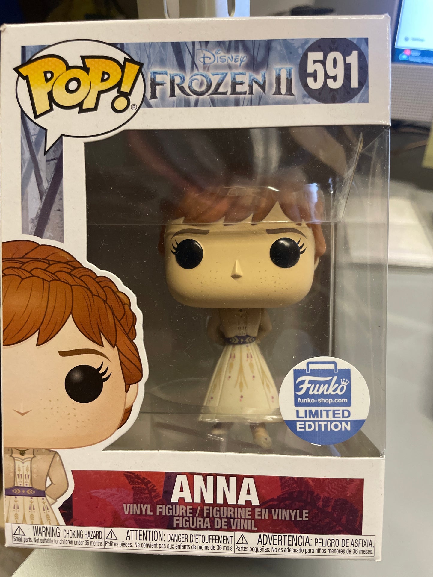 Disney frozen anna 591 exclusive Funko Pop! Vinyl figure