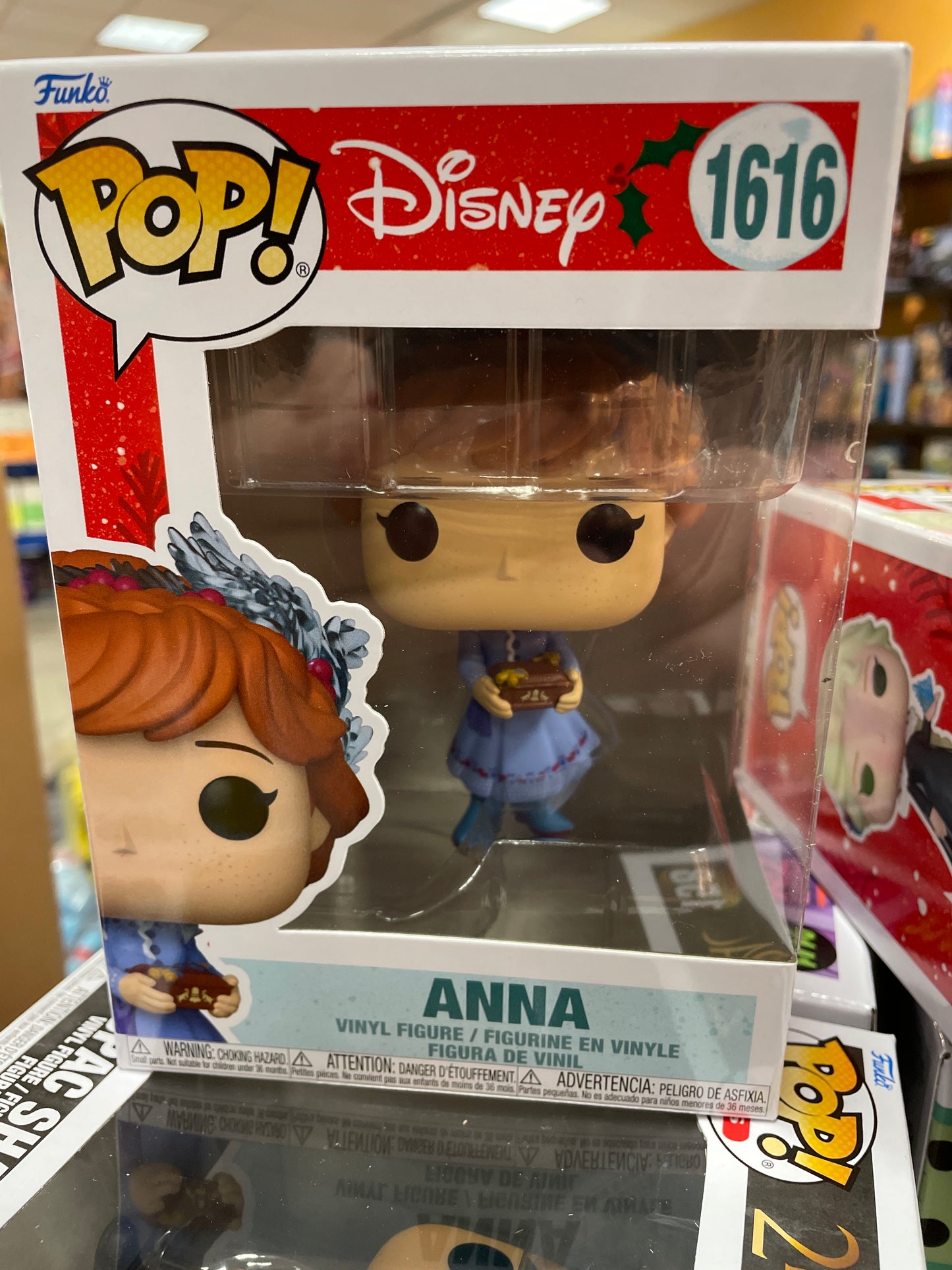 Disney frozen holiday Anna 1616 Funko Pop! Vinyl Figure