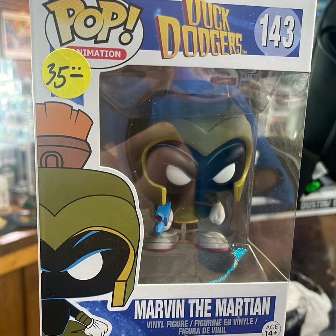 Marvin the Martian Duck dodgers 143 Funko Pop! Vinyl Figure cartoon