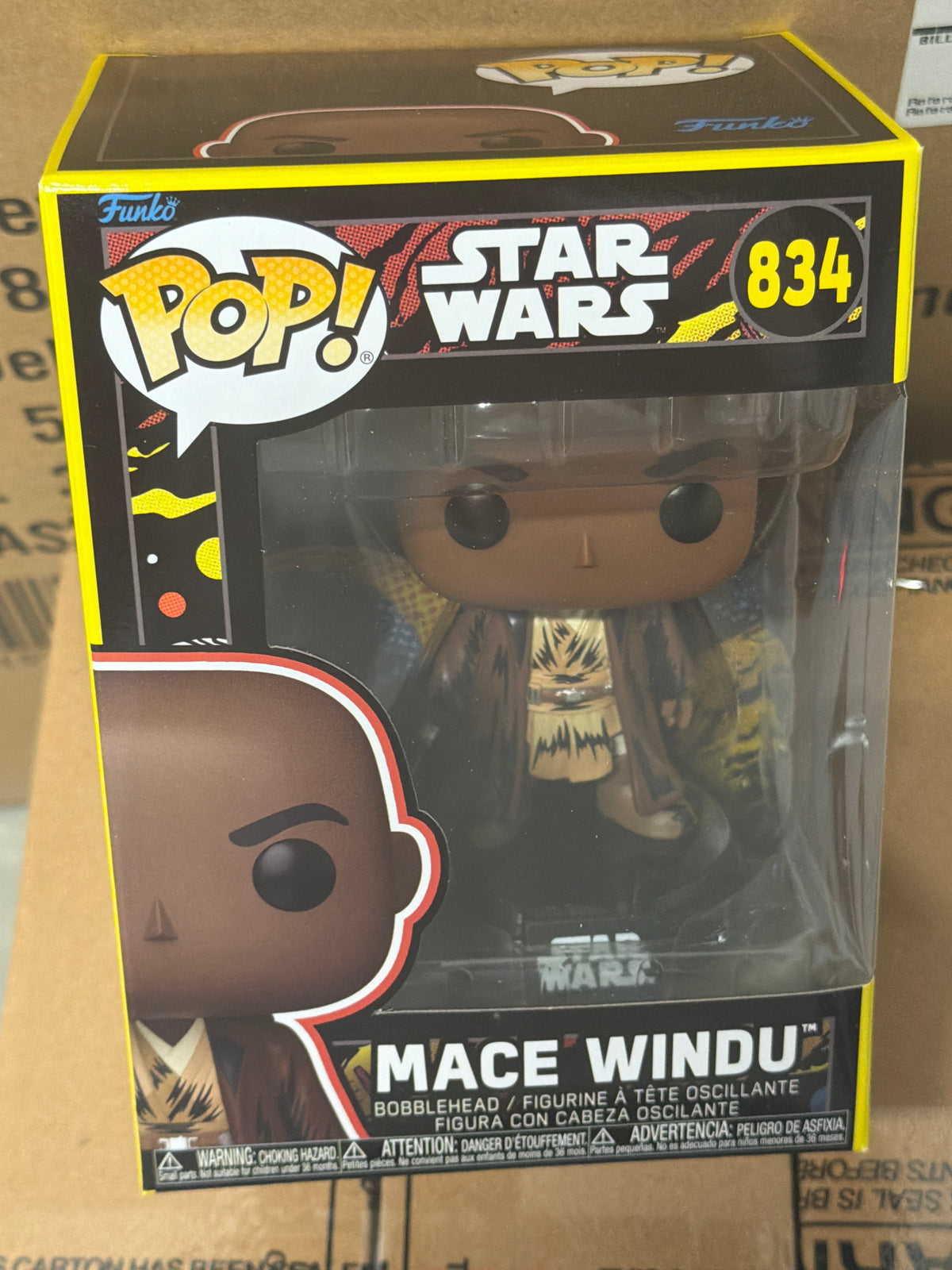 Star Wars retro Mace Windu 834 Funko Pop! Vinyl Figure