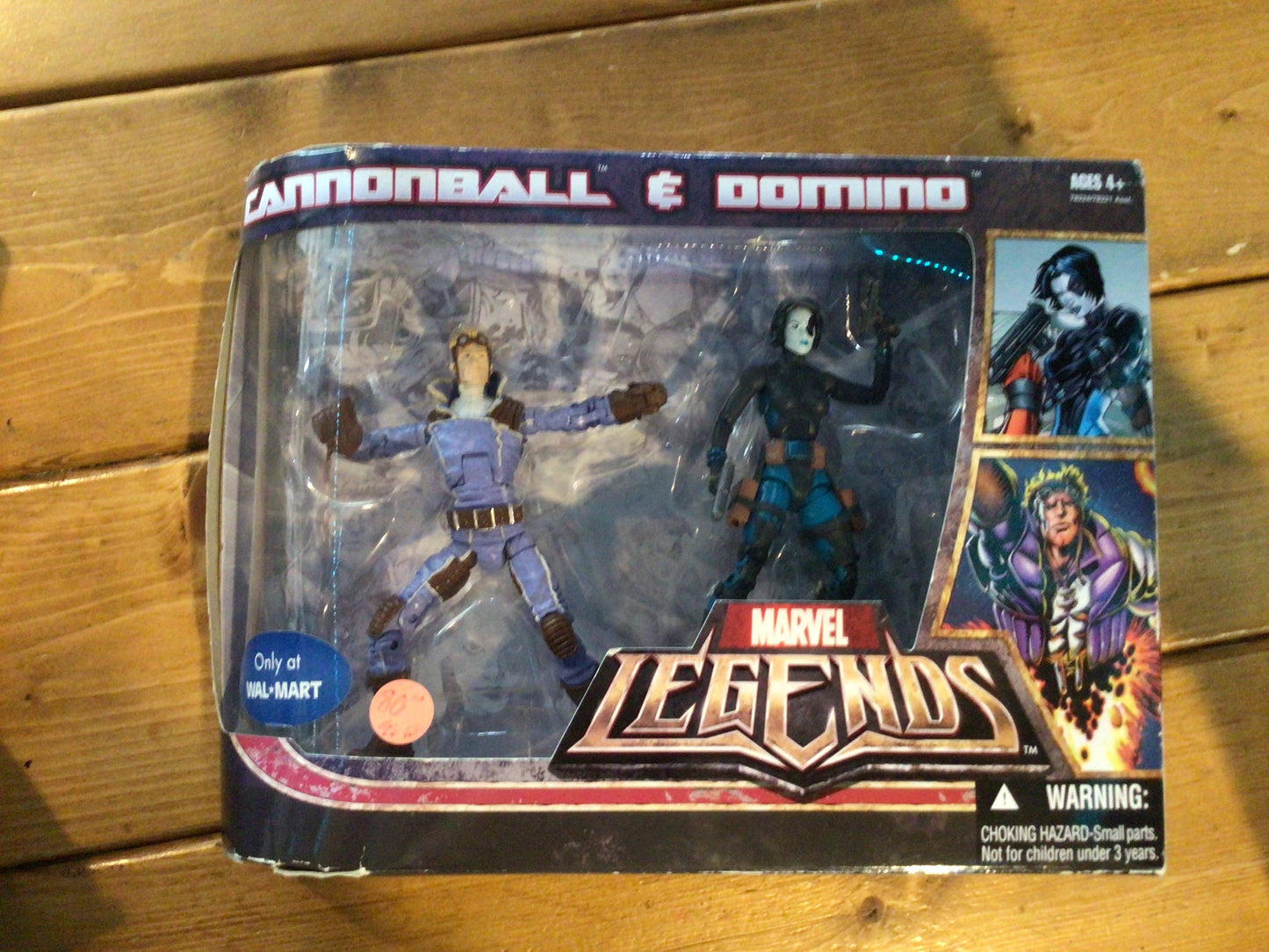 Marvel Legends 2 Pack Cannonball / Domino Hasbro classic