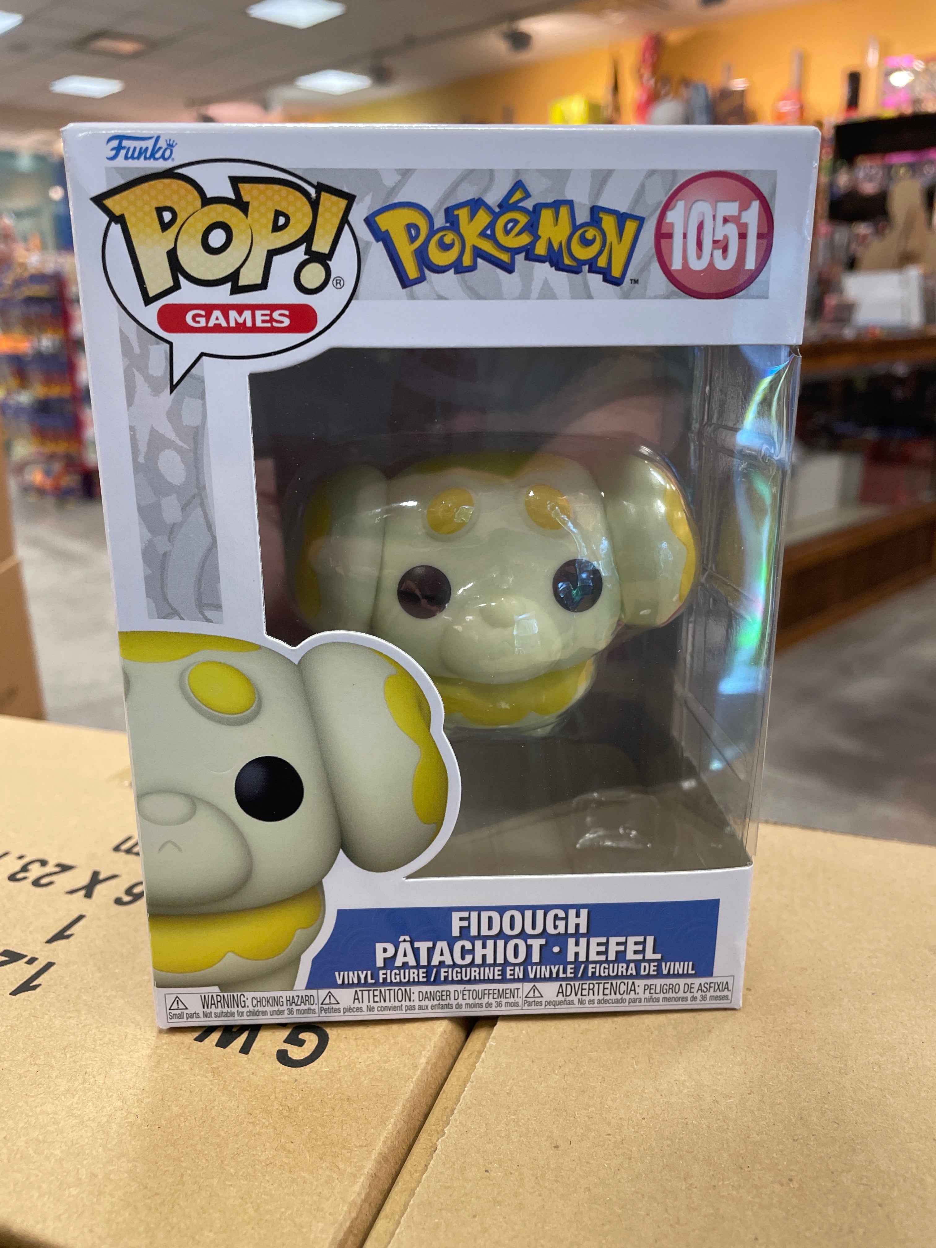 Funko Pop! Pokémon – Fidough – Vinyl Verzamelfiguur (ca. 9,5 Cm) – Leuk Cadeau Voor Fans & Verzamelaars