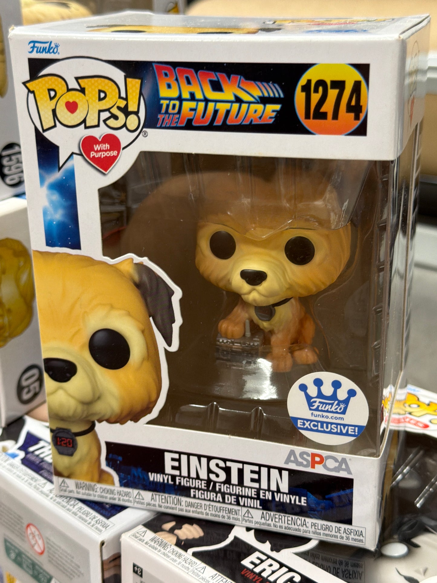 Back to the Future Einstein 1274 exclusive Funko Pop! Vinyl Figure movie