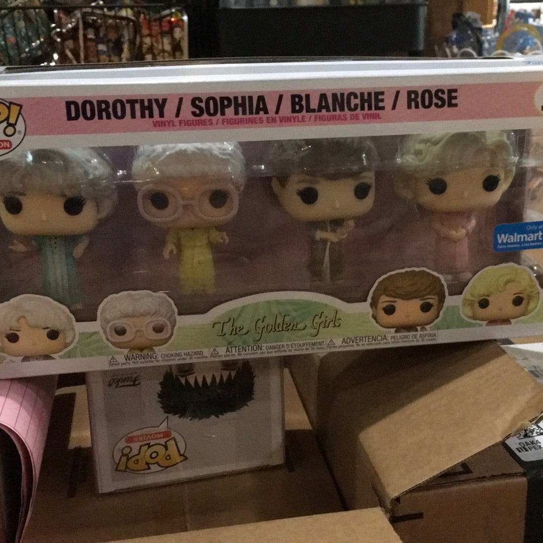 Golden Girls exclusive 4 pack nightgown funko pop vinyl figure Set (Television)