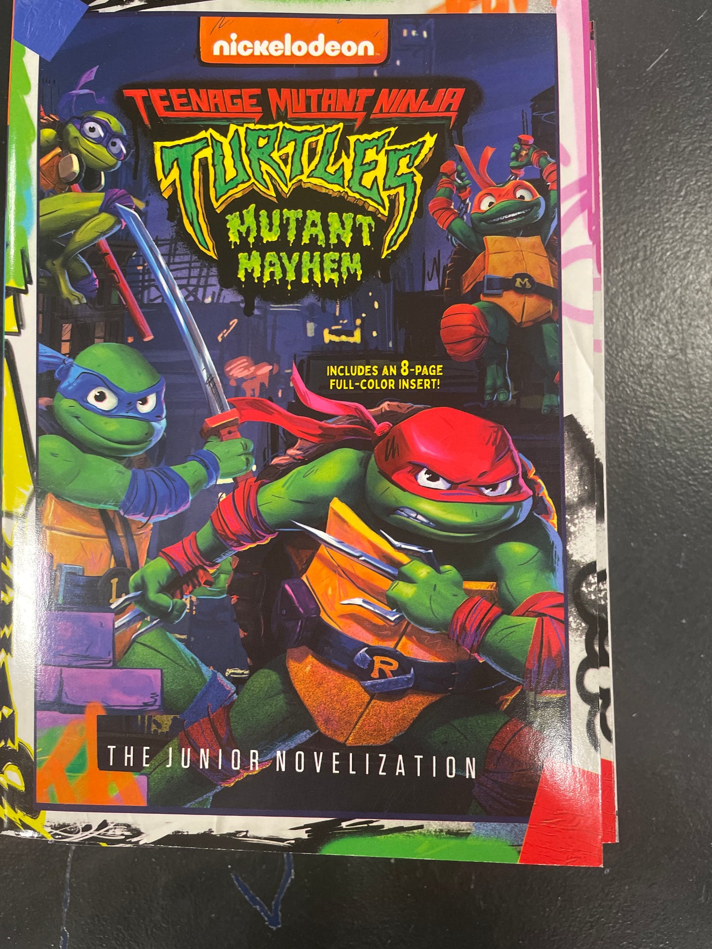 TMNT Mutant Mayhem teenage mutant ninja turtles Graphic Novel