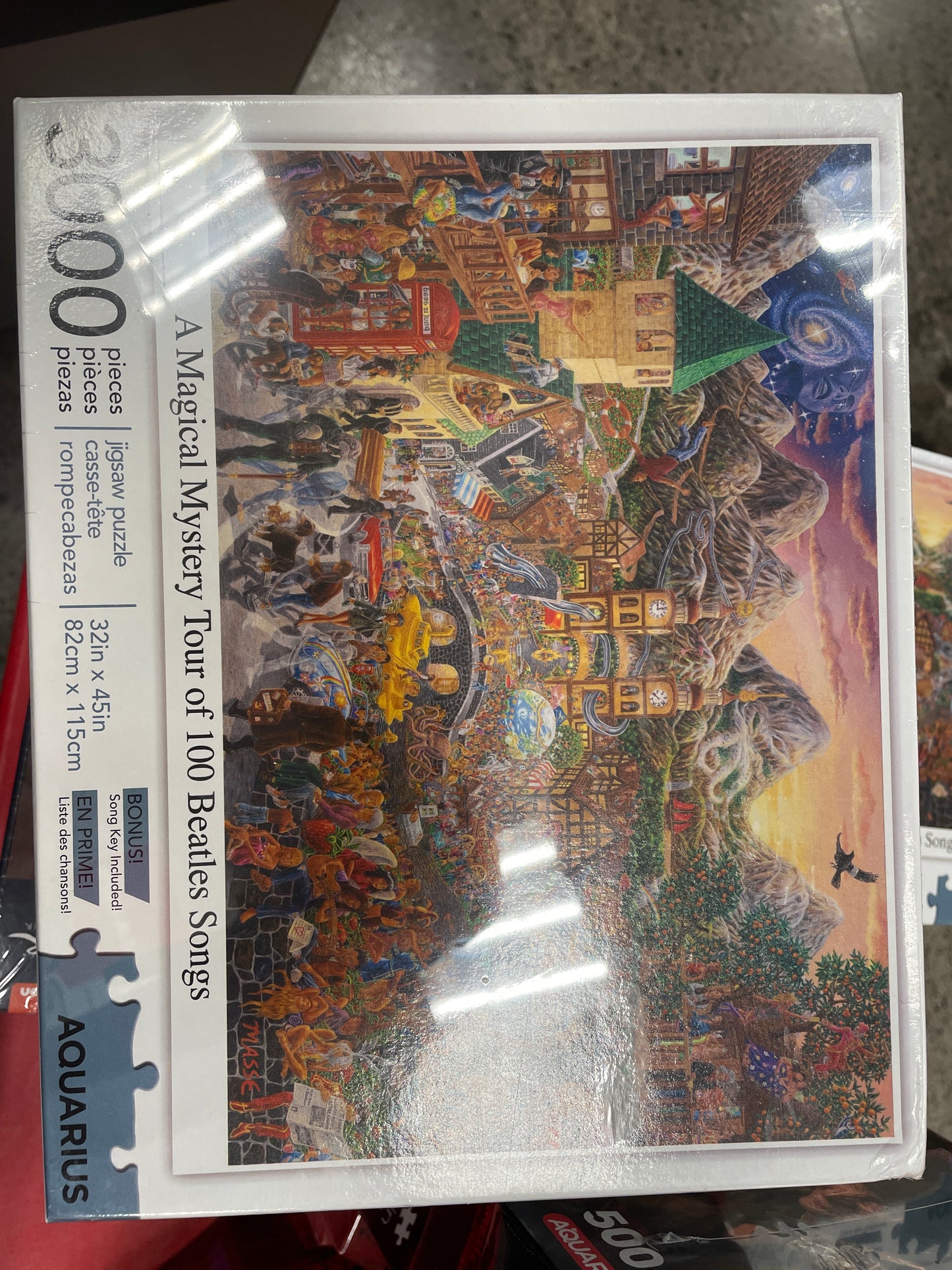 Aquarius A Magical Mystery Tour of 100 Beatles Songs 3000 Piece Puzzle