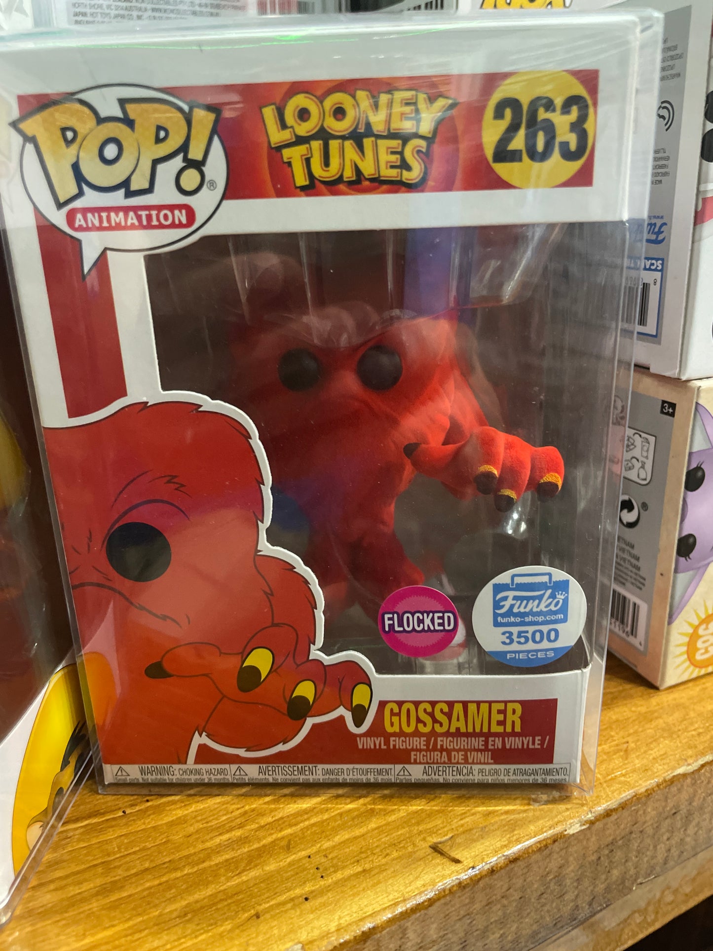Looney Tunes Gossamer Funko Pop! Specialty Series Exclusive Cartoon