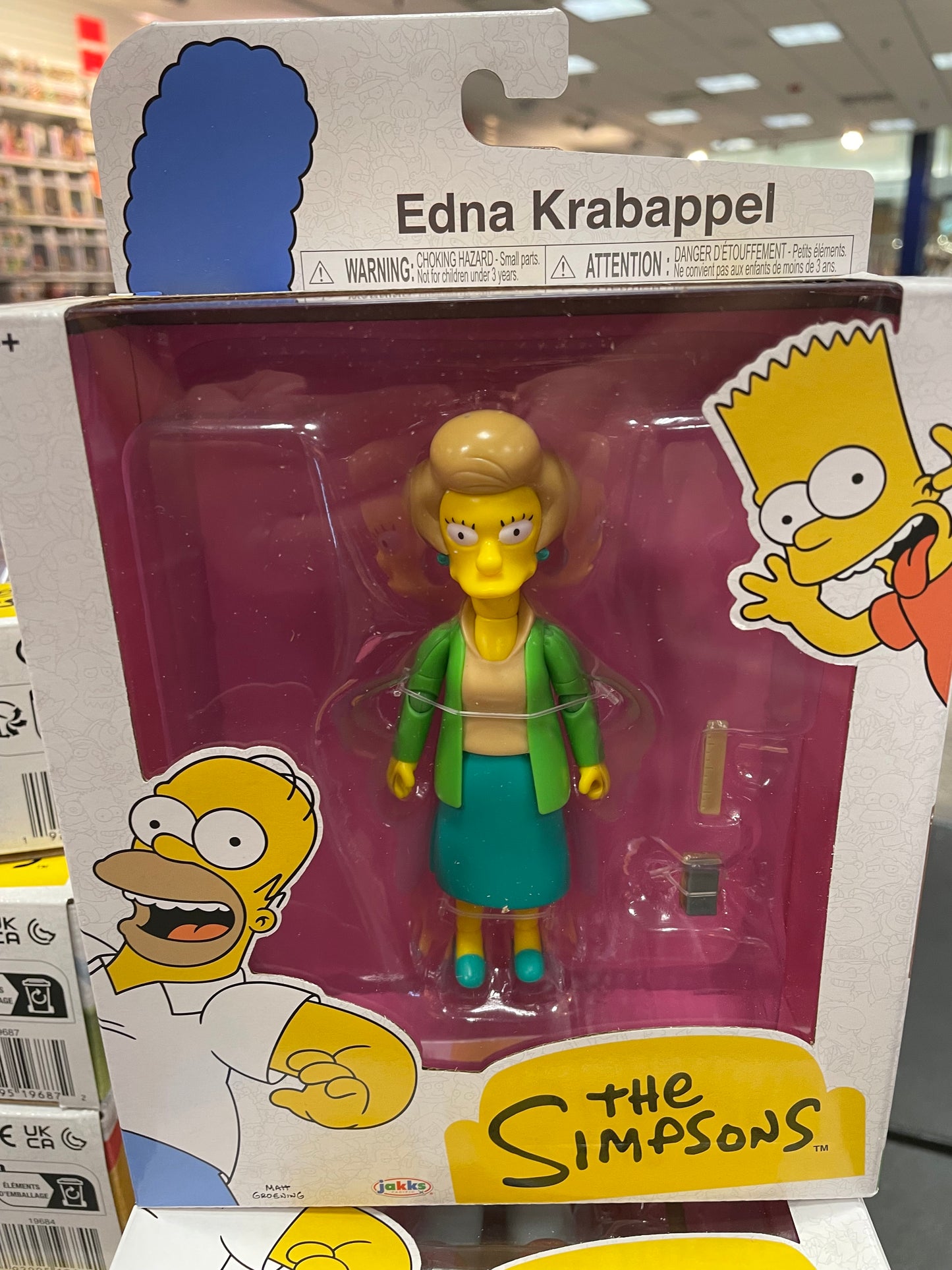 The Simpsons Action Figure Series 3 4 5 by Jakks Pacific (Cartoon)