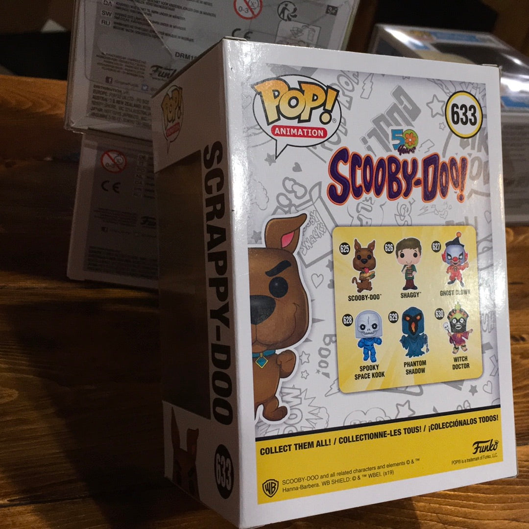 Scooby-Doo Scrappy Doo 633 exclusive Funko Pop! Vinyl figure exclusive cartoon