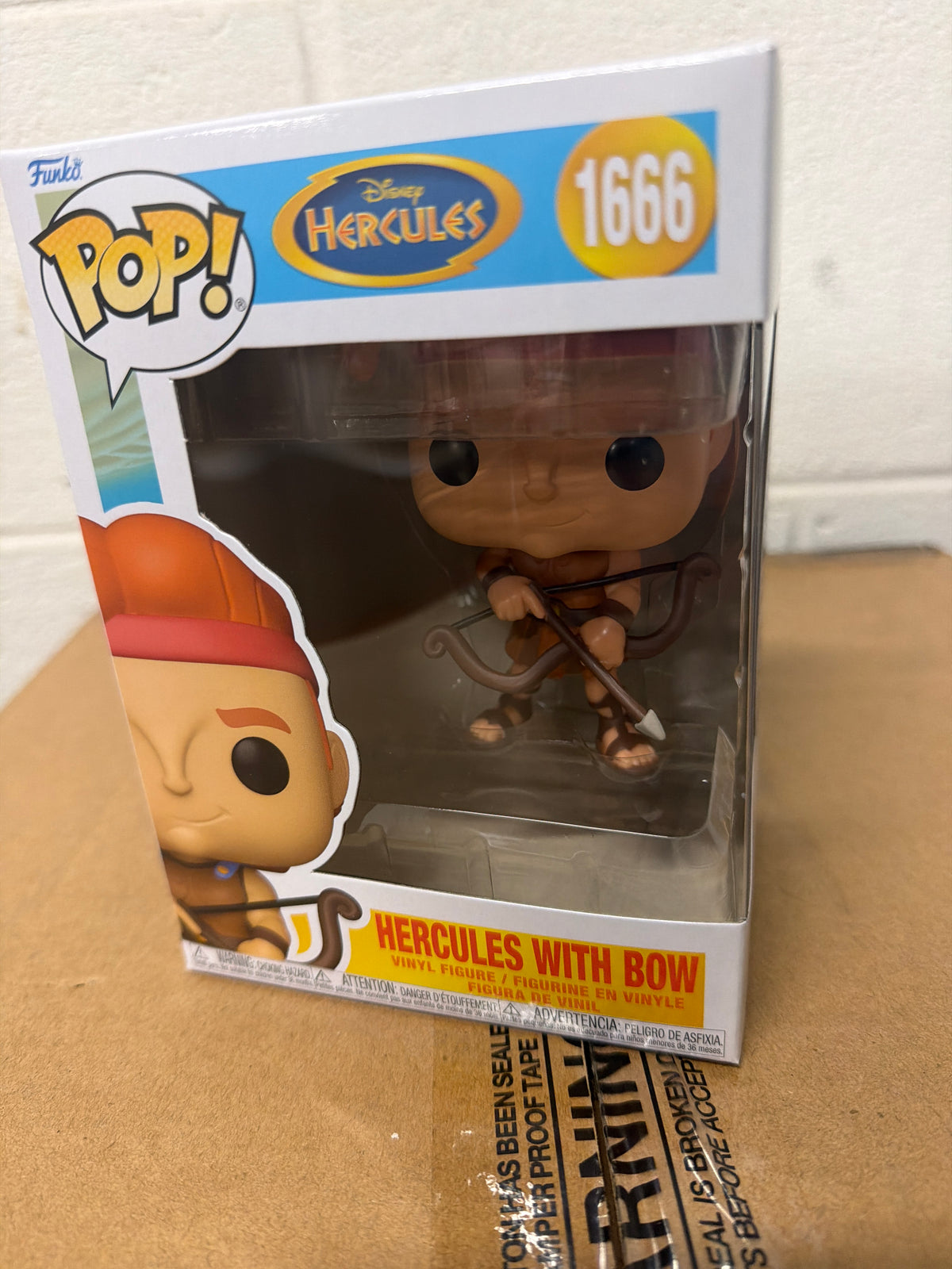 Hercules with bow 1666 Funko Pop vinyl figure Disney
