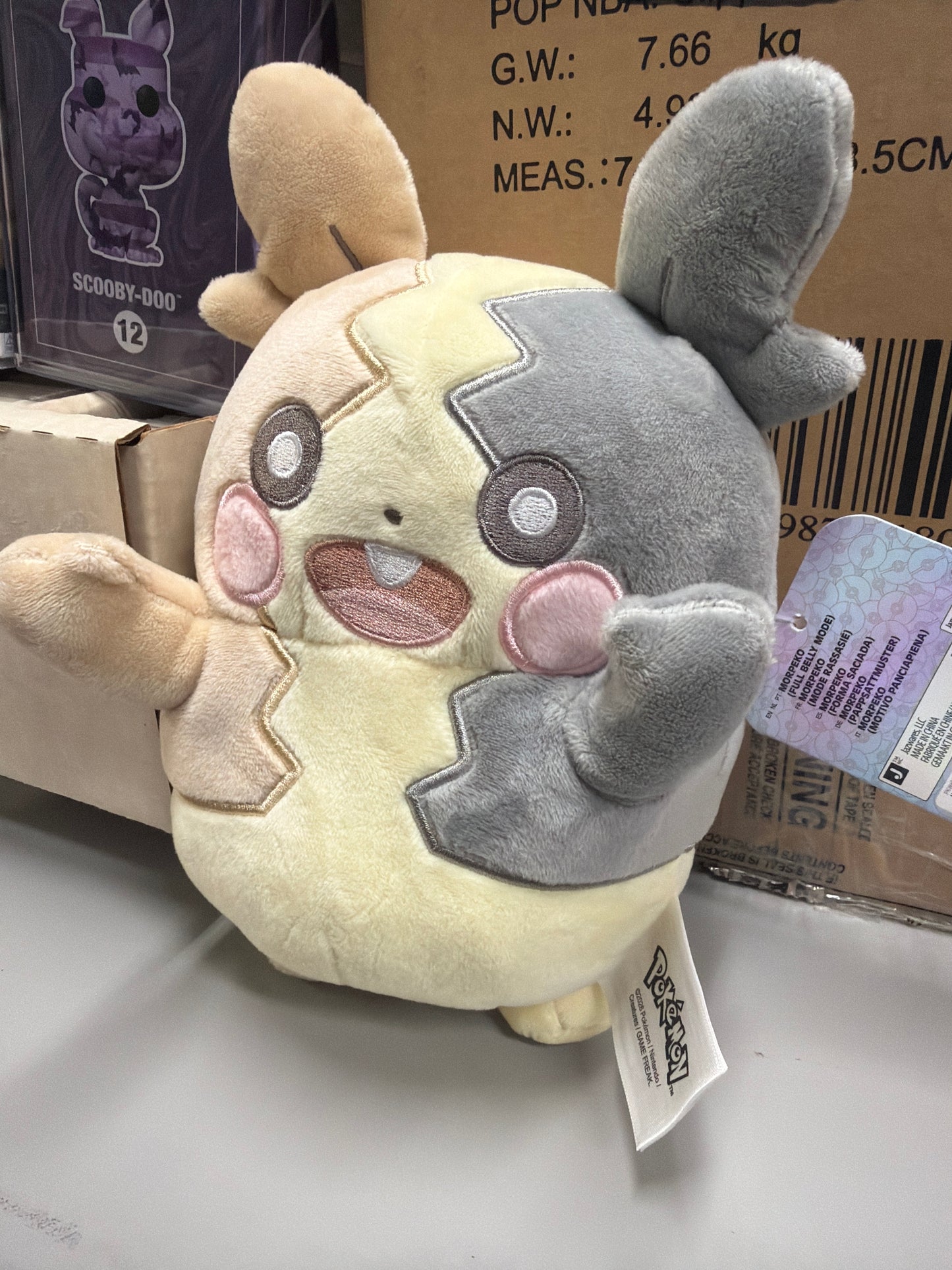 Pokémon plush pastel Morpeko brand new